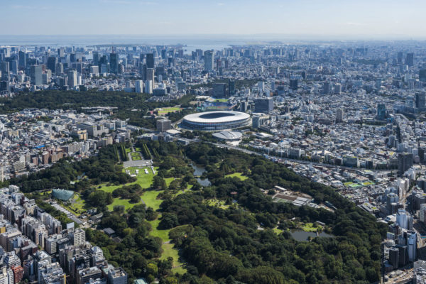 Japan National Stadium (©大成建設・梓設計・隈研吾建築都市設計事務所共同企業体提供)