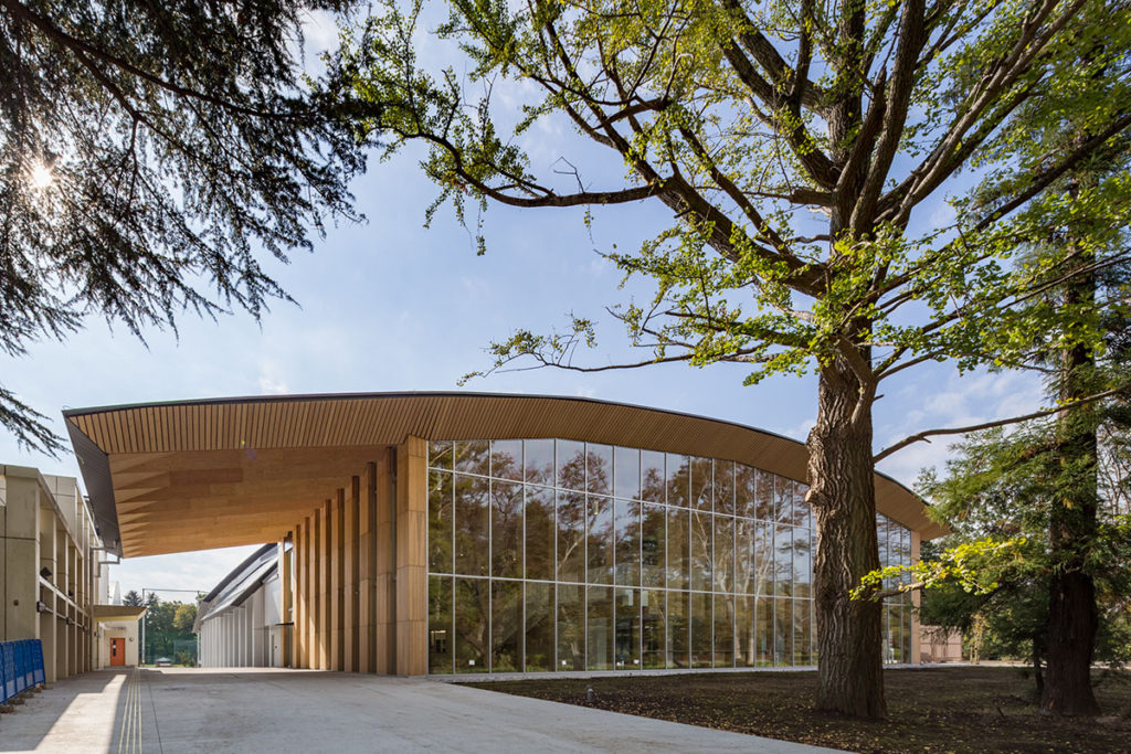 ICU New Physical Education Center | © Kawasumi・Kobayashi Kenji Photograph Office