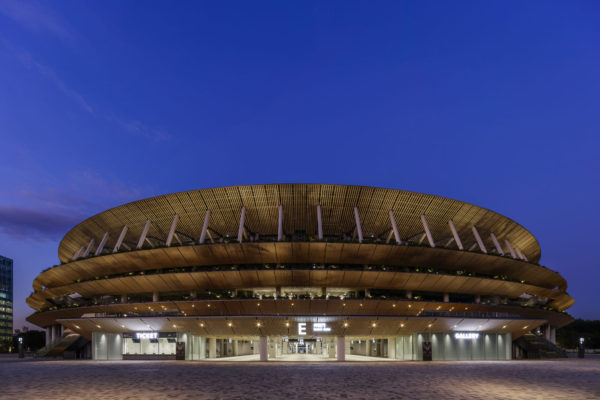 Japan National Stadium (©大成建設・梓設計・隈研吾建築都市設計事務所共同企業体提供)