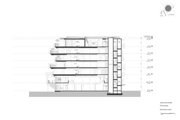 The Exchange (©Kengo Kuma & Associates)
