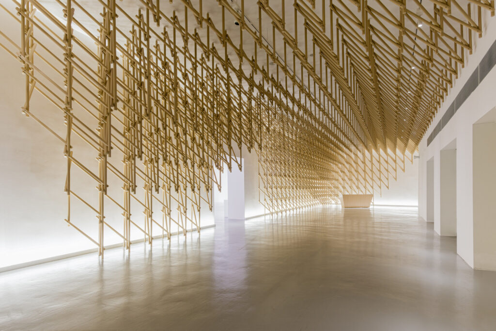 Whitestone Gallery Singapore | © Kengo Kuma & Associates