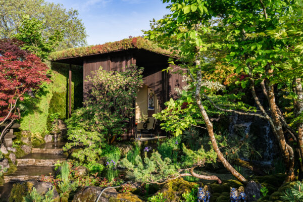 Chelsea Flower Show 2023, Biophilic Garden Tea House | © KWAN