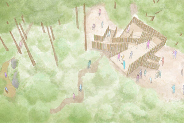 Kannabiyama Observatory | © Kengo Kuma & Associates