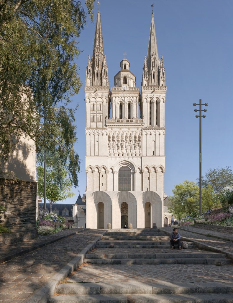 The Gallery Of Saint Maurice Cathedral in Angers | © Kengo Kuma & Associates – image by l’autre image & Arts des Villes Et des Champs