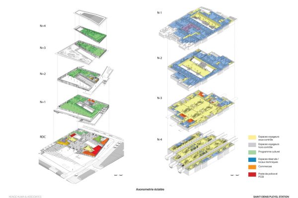 Saint Denis Pleyel Station (©Kengo Kuma & Associates) Saint Denis Pleyel Station (©Kengo Kuma & Associates)