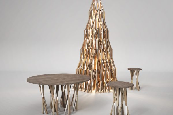 Press release KIGUMI DESK / KOMOREBI TABLE