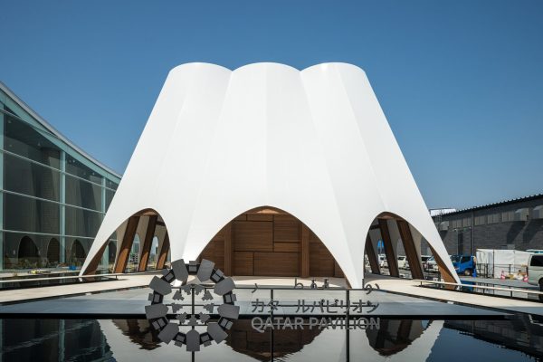 Expo 2025 Qatar Pavilion (©Katsumasa Tanaka) Expo 2025 Qatar Pavilion (©Katsumasa Tanaka)