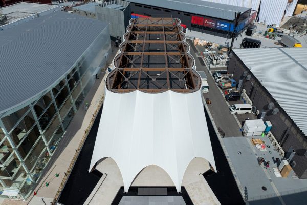 Expo 2025 Qatar Pavilion (©Katsumasa Tanaka) Expo 2025 Qatar Pavilion (©Katsumasa Tanaka)