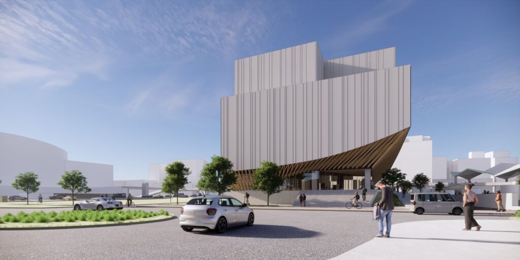 Lake Biwa New Culture Center | ©Kengo Kuma & Associates