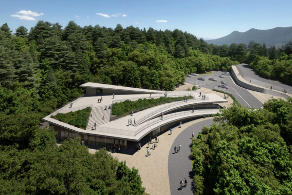 Chibanian Guidance Facility (© Kengo Kuma & Associates)