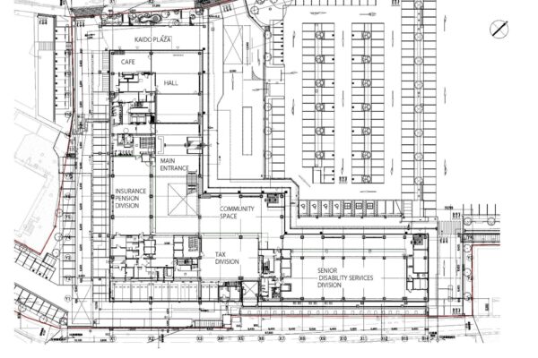 Moriyama City Hall (© Kengo Kuma & Associates)