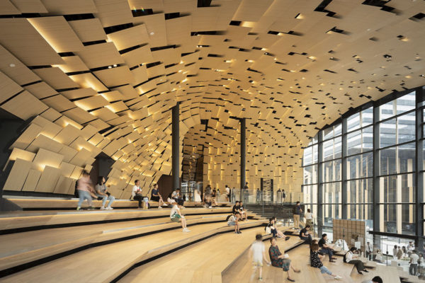 Kengo Kuma: a Lab for materials Shanghai © Eiichi Kano