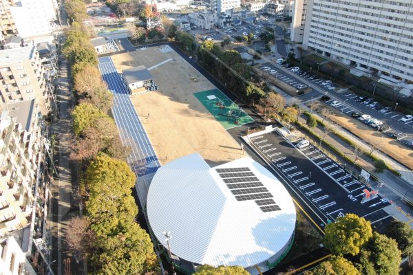 Edogawa Sogo Recreation Park Service Center (© Daiwa Lease)