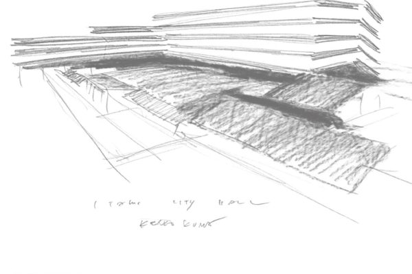 伊丹市新庁舎開庁記念 建築と彫刻の交差展ー隈研吾×三沢厚彦×棚田康司がはじまります