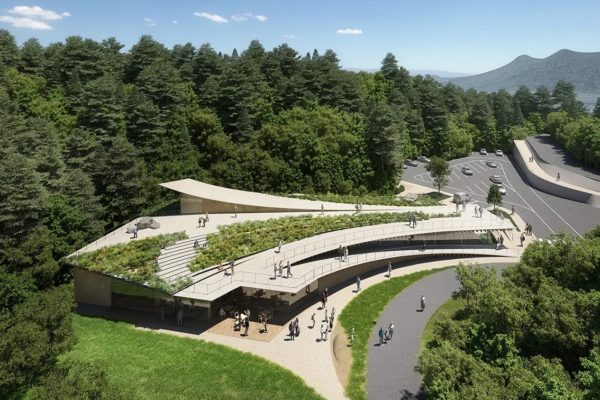 Chiba-Nian Information Center | © Kengo Kuma & Associates
