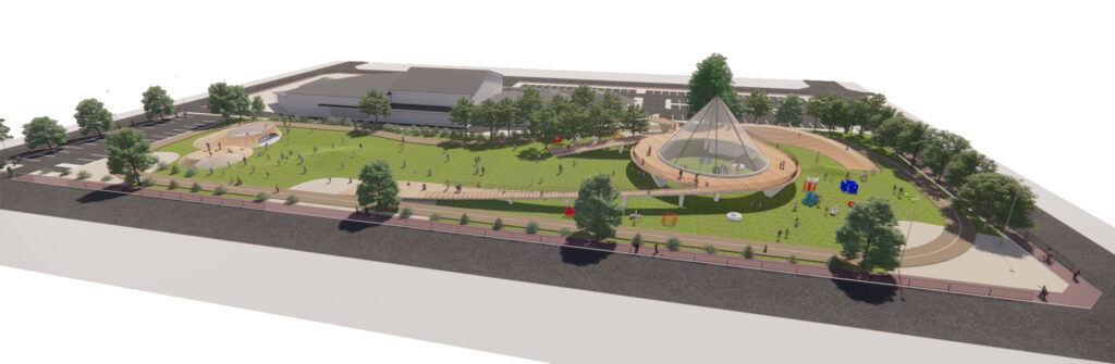 Takahama Park Proposal | © Kengo Kuma Associates