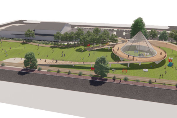 Takahama Park Proposal | © Kengo Kuma Associates