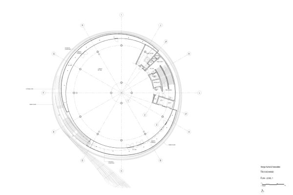 The Exchange (©Kengo Kuma & Associates)
