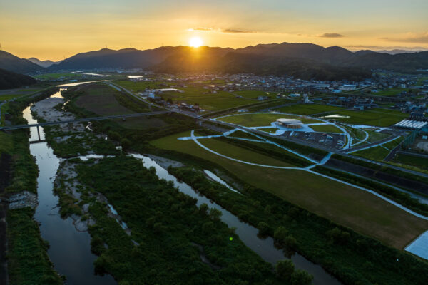 Mabi Reconstruction Disaster Prevention Park – Bamboo Gate (© Kawasumi・Kobayashi Kenji Photograph Office)