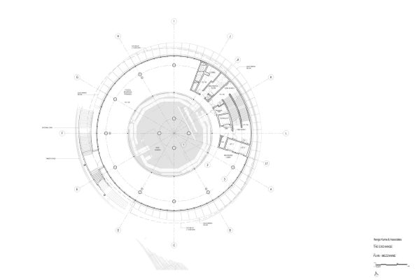 The Exchange (©Kengo Kuma & Associates)