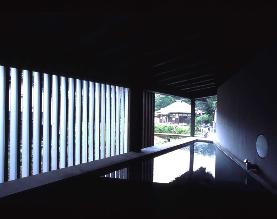 Ginzan Bath House “Shirogane Yu” Site Plan | © Mitsumasa Fujitsuka