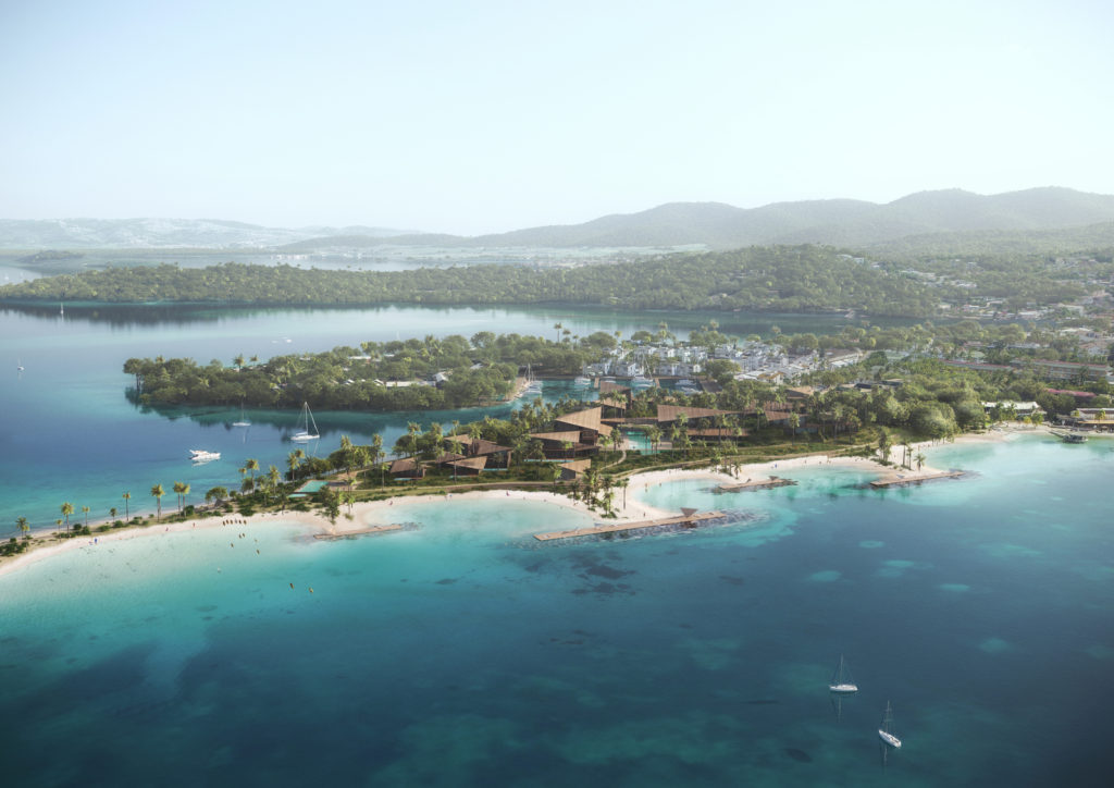 La Pointe du Bout – 5 stars Hotel |  © Kengo Kuma & Associates – Images by LUXIGON