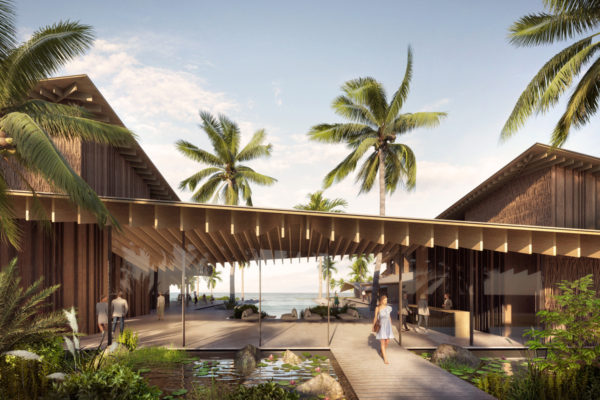 La Pointe du Bout – 5 stars Hotel ( © Kengo Kuma & Associates – Images by LUXIGON)