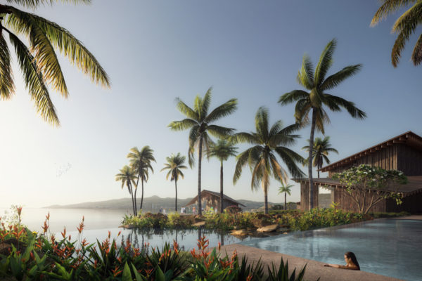 La Pointe du Bout – 5 stars Hotel ( © Kengo Kuma & Associates – Images by LUXIGON)