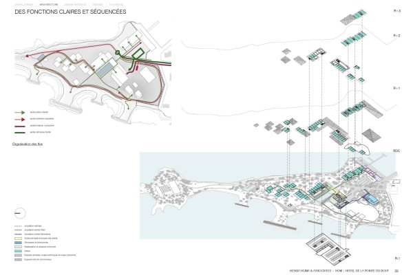 La Pointe du Bout – 5 stars Hotel (©Kengo Kuma & Associates)