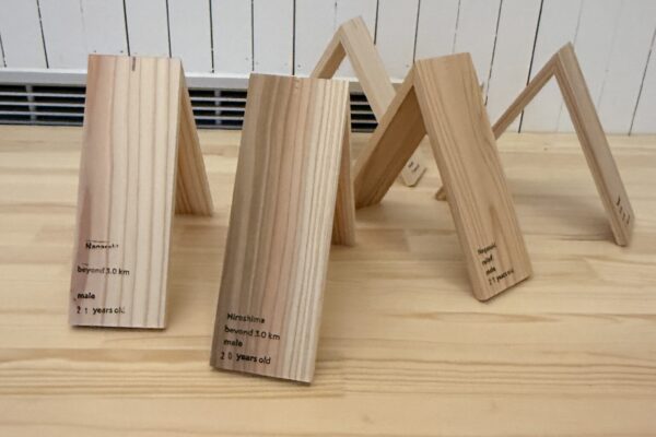 Installation for the Nobel Peace Prize (© Kengo Kuma & Associates)