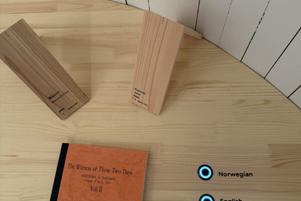 Installation for the Nobel Peace Prize (© Kengo Kuma & Associates)