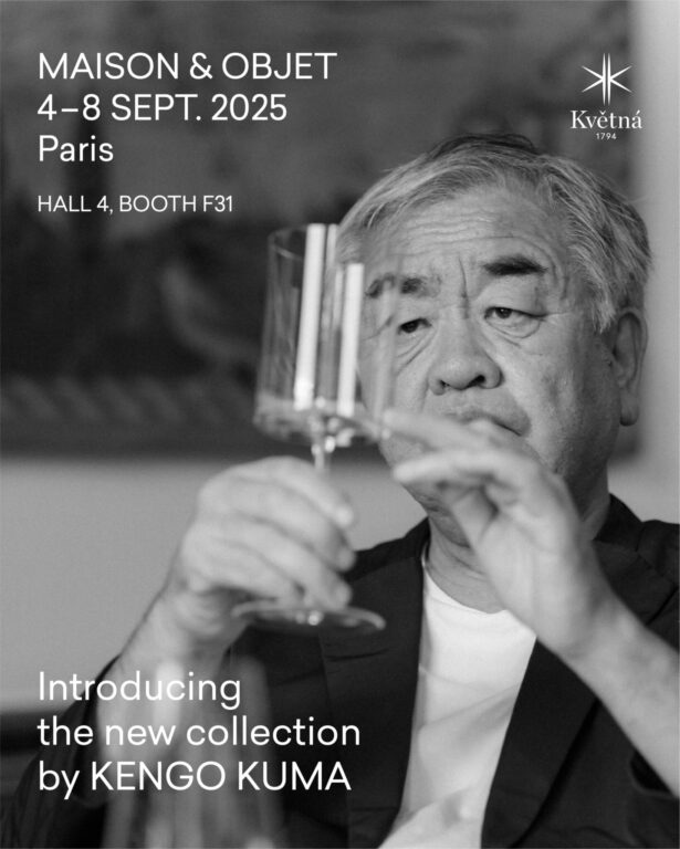 New Collection / Event Květná 1794 × Kengo Kuma Glassware “HAOTO” New Collection / Event Květná 1794 × Kengo Kuma Glassware “HAOTO”