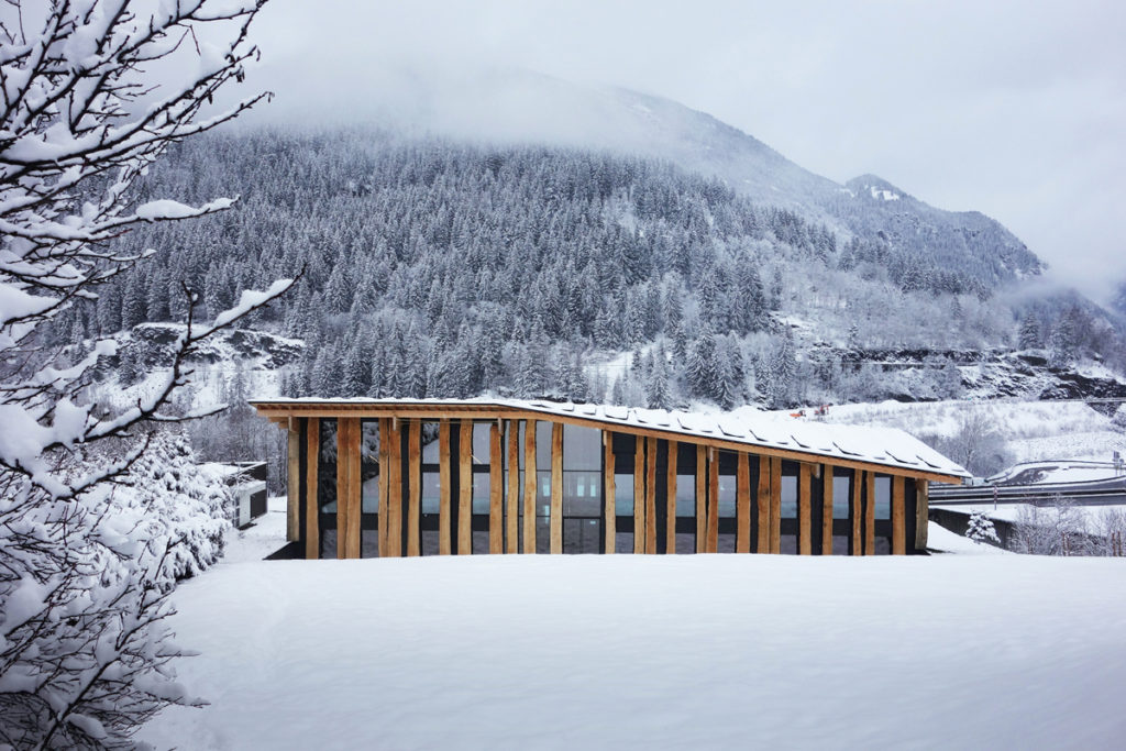 Mont-Blanc Base Camp | ©Kengo Kuma & Associates