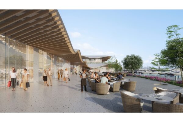 Ellinikon Riviera Galleria (© Kengo Kuma Associates) Ellinikon Riviera Galleria (© Kengo Kuma Associates)