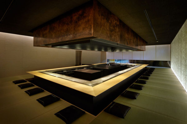 Kyoto Kokusai Hotel [steak house omi] | ©Kengo Kuma & Associates